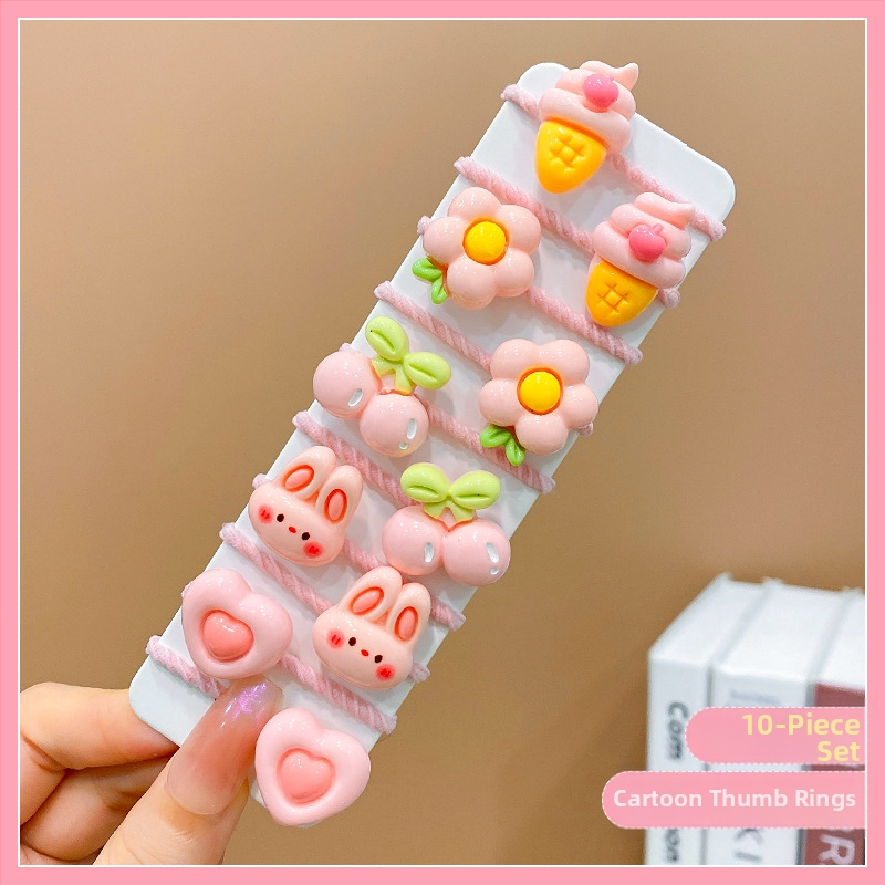 Plaukų gumytės ir plaukų virvelės, Akrilo medžiaga, Vaikų stilius, Princesių serija