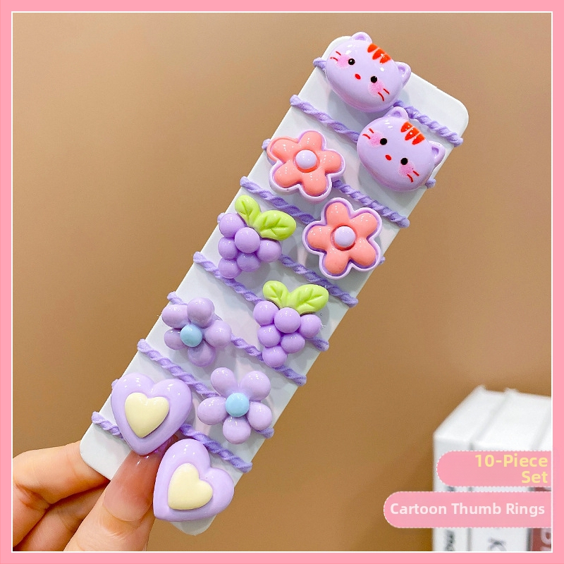 Plaukų gumytės ir plaukų virvelės, Akrilo medžiaga, Vaikų stilius, Princesių serija