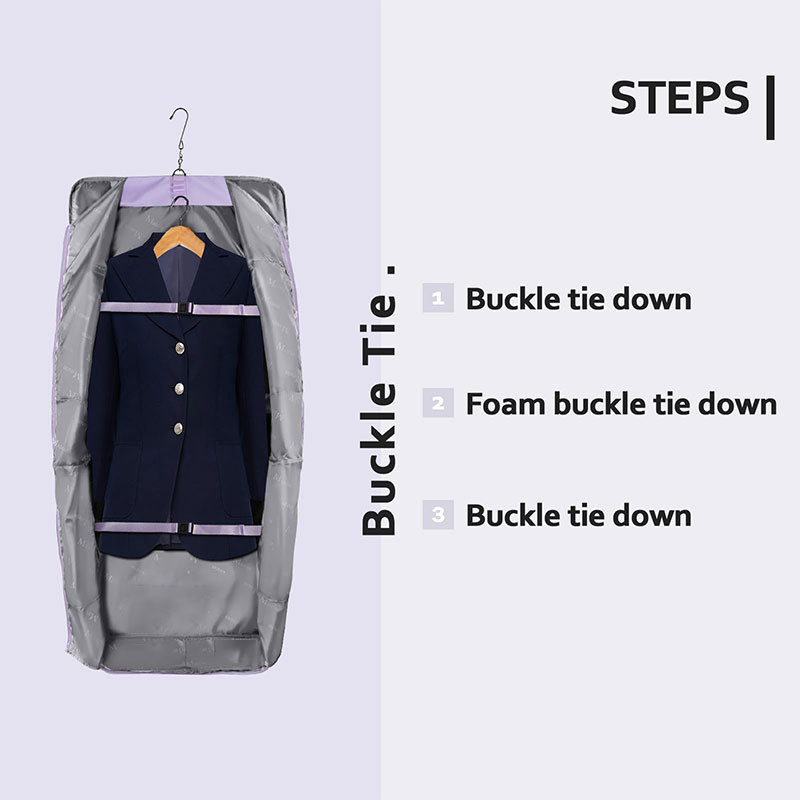 Utazási ruhatartó táska – nejlon, vízálló, YCW, uniszex, szabadidős utazásokhoz