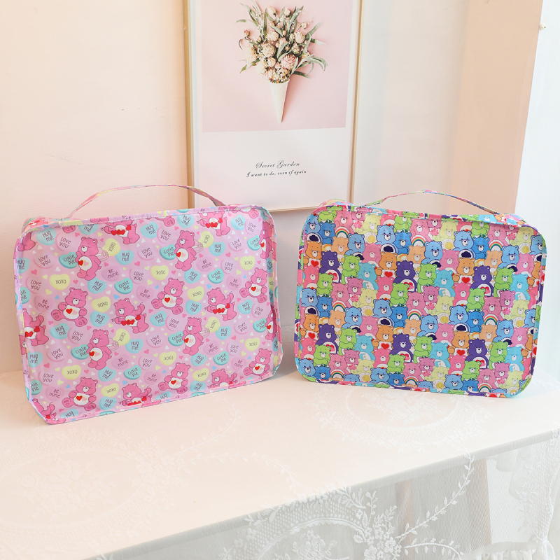 Kelionė saugojimo maišelių komplektas, 6 vnt., atsparus vandeniui, Kuromi meškiuko dizainas, PP medžiaga