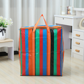 Jirong Τσάντα αποθήκευσης ρούχων με βάση και πλευρές, μεγάλη χωρητικότητα, μη υφασμένο ύφασμα, εκτύπωση με θερμική μεταφορά, 280 g