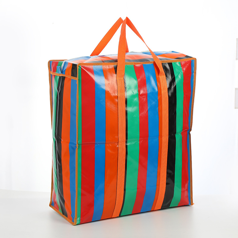 Jirong Torba za pakiranje odjeće sa dnom i bočnim stranama, velik kapacitet, netkano vlakno, termotransfer tiskanje, težina 280 g