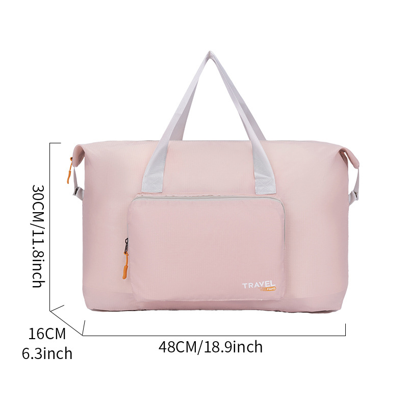 Сгъваема пътуваща чанта - голям капацитет (20–35 л), полиестер, водоустойчива, изключително лека, унисекс