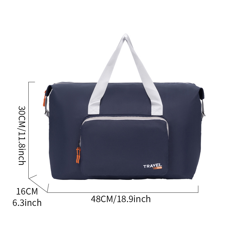 Сгъваема пътуваща чанта - голям капацитет (20–35 л), полиестер, водоустойчива, изключително лека, унисекс