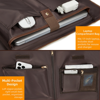 Ανδρική τσάντα από PU δέρμα για κοστούμι, αναδιπλούμενο crossbody ταξιδιωτικό σακίδιο, αδιάβροχο, χωρητικότητα 36–55L, επένδυση πολυεστέρα