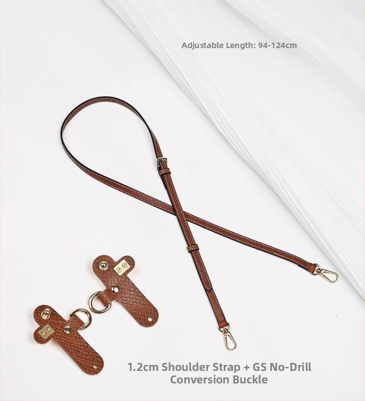 Miss qin PU odos pečių dirželis maišams — be gręžimo, atsparus dėvėjimui, miesto minimalistinis stilius