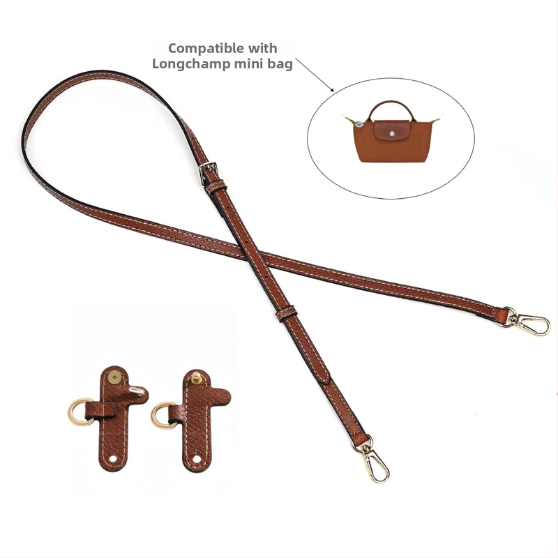 Miss qin PU odos pečių dirželis maišams — be gręžimo, atsparus dėvėjimui, miesto minimalistinis stilius