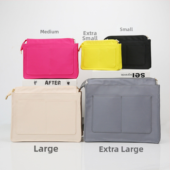Τσαντα μακιγιάζ από νάιλον, κυβοειδής μορφή, πολυλειτουργική, για ταξίδια και αποθήκευση καλλυντικών, μοντέρνο μινιμαλιστικό στυλ