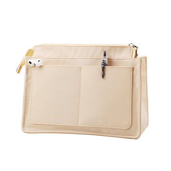 Τσαντα μακιγιάζ από νάιλον, κυβοειδής μορφή, πολυλειτουργική, για ταξίδια και αποθήκευση καλλυντικών, μοντέρνο μινιμαλιστικό στυλ