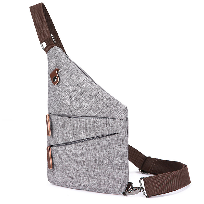 Férfi mellkas táska, vízlepergető anyag, ultrakönnyű, állítható vállpánt, virágos mintázat, poliészter