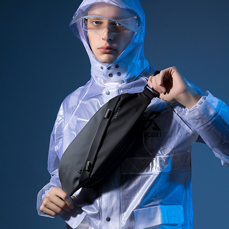 Geantă de piept pentru bărbați – impermeabilă, material Oxford, model BG-7295, marcă Class Song (Bags)