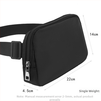 LLVANG Νάιλον Τσάντα Μέσης, Αδιάβροχη, Πολύ Ελαφριά, Αντικλοπής, Ανθεκτική σε κραδασμούς, Για υπαίθρια αθλήματα