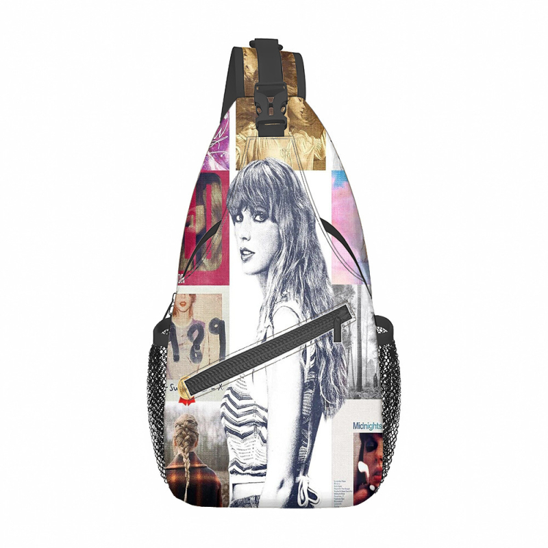 Чанта през рамо: аниме дизайн, полиестерен материал, дишаща, водоустойчива, ултралека, унисекс, за ученици от средно училище нагоре