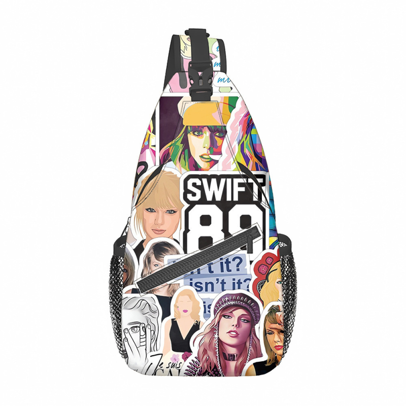 Чанта през рамо: аниме дизайн, полиестерен материал, дишаща, водоустойчива, ултралека, унисекс, за ученици от средно училище нагоре