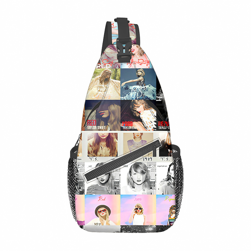 Чанта през рамо: аниме дизайн, полиестерен материал, дишаща, водоустойчива, ултралека, унисекс, за ученици от средно училище нагоре