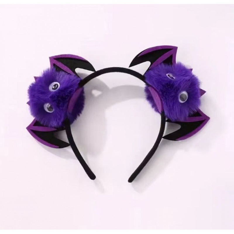 Kapa za glavu s kopčom Netopir-Pavuk, ručno izrađena od perja, unisex, proljeće 2024