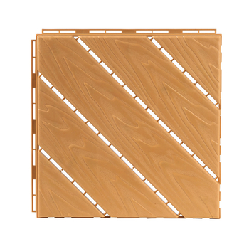 Пластмасов сглобяем настил (PP), дървесен релеф, антибактериален, за коридор, модерен стил