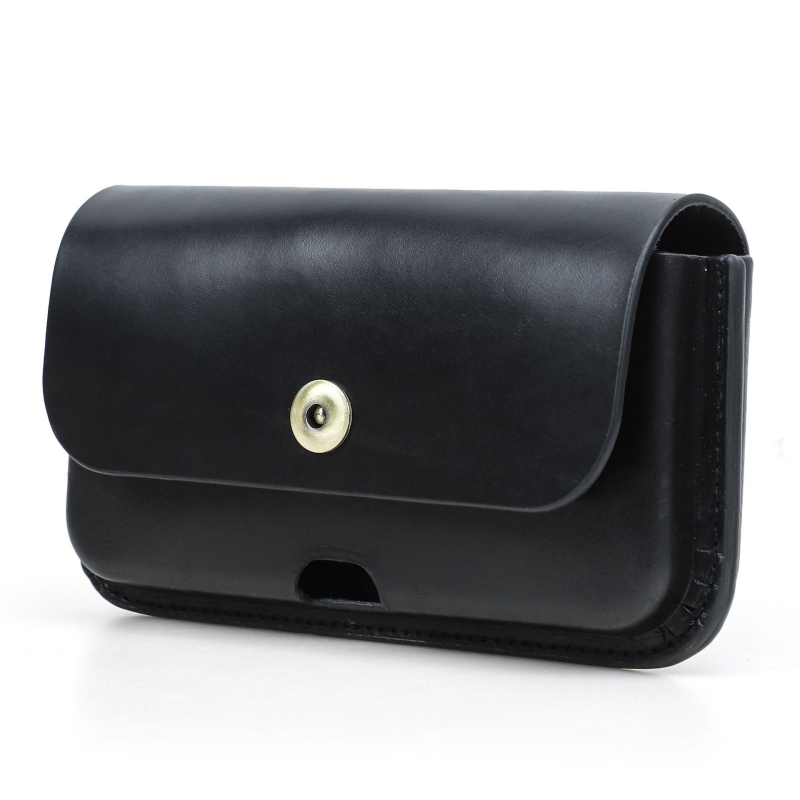 Ādas korpuss iPhone 11/12/13/14 Pro Max, īsta āda, karstās presēšanas apdare, izturīgs pret triecieniem un nolietojumu