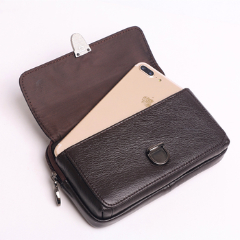 Muška kožna torbica za pojas – koža prvog sloja, XiaoDuoLi uzorak, smanjenje opterećenja, marka Little Dolly