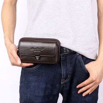 Muška kožna torbica za pojas – koža prvog sloja, XiaoDuoLi uzorak, smanjenje opterećenja, marka Little Dolly