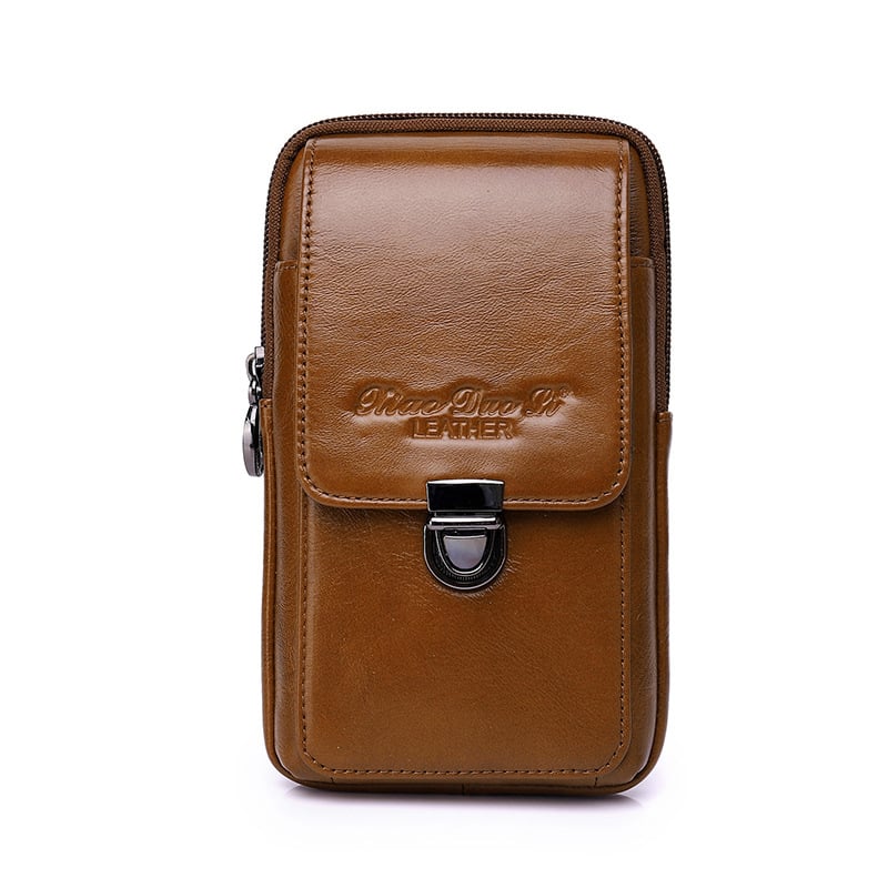 Muška kožna torbica za pojas – koža prvog sloja, XiaoDuoLi uzorak, smanjenje opterećenja, marka Little Dolly