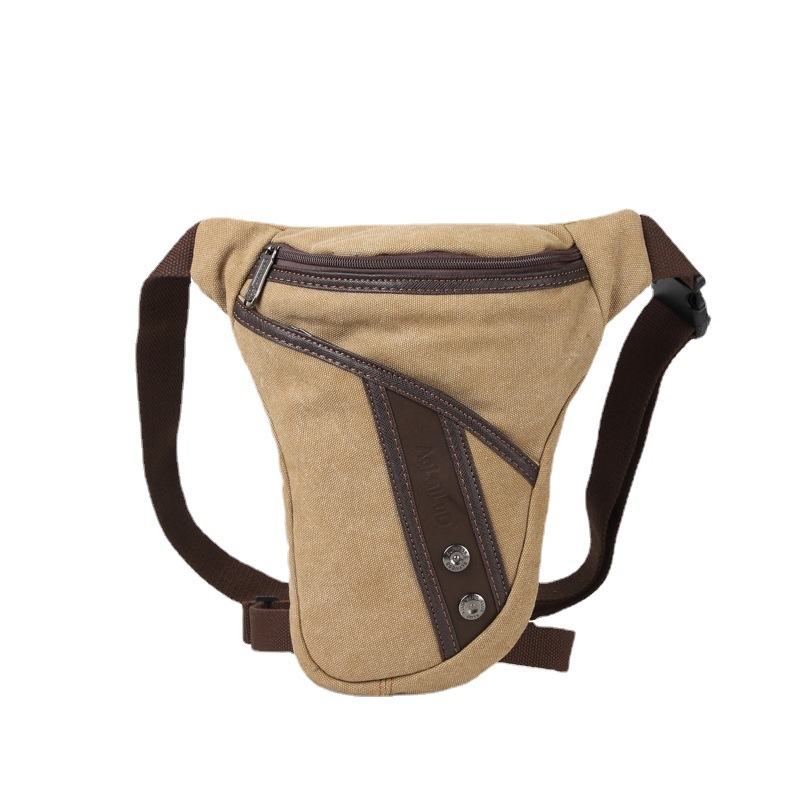 Férfi vászon crossbody táska, modell 2395, kopásálló, bélés vászon