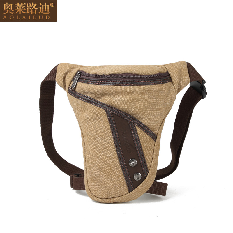 Férfi vászon crossbody táska, modell 2395, kopásálló, bélés vászon