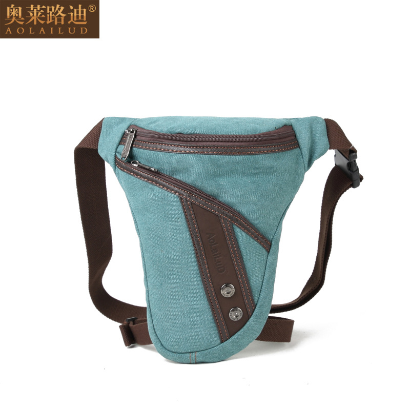 Férfi vászon crossbody táska, modell 2395, kopásálló, bélés vászon