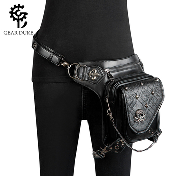 PU bőr keresztbody táska • függőleges négyzet alakú • zárófedél • belső zsebek: cipzár, telefonzseb, ID zseb • három vállpánt • Gear Duke GEARDUKE