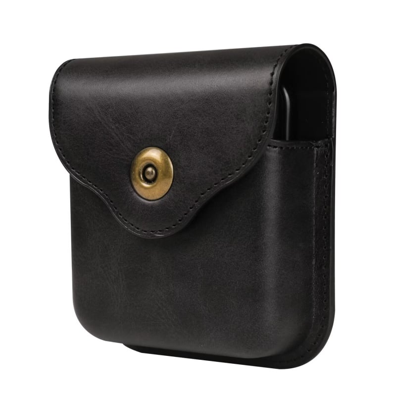 Мъжка чанта за талия с джоб за телефон със сгъваем екран, PU материал, антикрадба, унисекс стил, зима 2024.