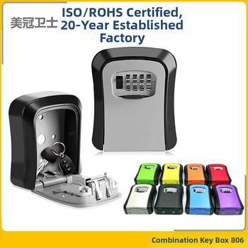 Κουτί Κλειδιών με Κωδικό Κλειδώματος – Μηχανικό, Κράμα Αλουμινίου, Μοντέλο 806, Μάρκα Champions, για Αποθήκευση Κλειδιών, Σύγχρονο Μινιμαλιστικό Στυλ