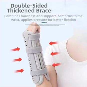 Προστατευτής καρπού με ρυθμιζόμενη, διαπνέουσα στήριξη προκνημίου για σταθεροποίηση ωλένης και ακτίνας | Mingwo | Μοντέλο: Προστατευτής καρπού | Για το χέρι