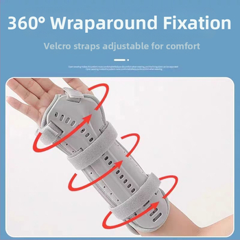 Προστατευτής καρπού με ρυθμιζόμενη, διαπνέουσα στήριξη προκνημίου για σταθεροποίηση ωλένης και ακτίνας | Mingwo | Μοντέλο: Προστατευτής καρπού | Για το χέρι