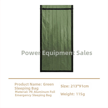 Longxuan Спешен спален чувал за къмпинг – Топъл спален чувал с PE алуминиево фолио | Модел: Warm sleeping bag | Материал: PE алуминиево фолио | Област на приложение: къмпинг