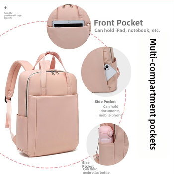 Unisex σακίδιο πλάτης - 36-55L χωρητικότητα, συμβατό με 16 ιντσών φορητό υπολογιστή, Oxford ύφασμα, καμπυλωτές ιμάντες