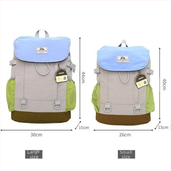 Unisex νάιλον σακίδιο πλάτης, μεγάλης χωρητικότητας, αδιάβροχο, με σύστημα ιμάντων αεροφυσαλίδων