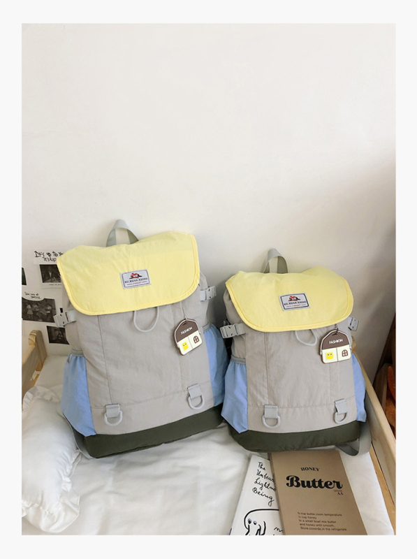 Unisex nejlon hátizsák, nagy kapacitású, vízálló, légpárnás vállpánt rendszerrel