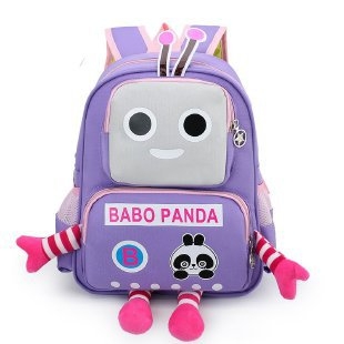 Unisex bērnu skolas mugursoma no neilona, viegla, elpojoša, izturīga, muguras aizsardzība, izliekta plecu siksnas, anime karikatūras raksts