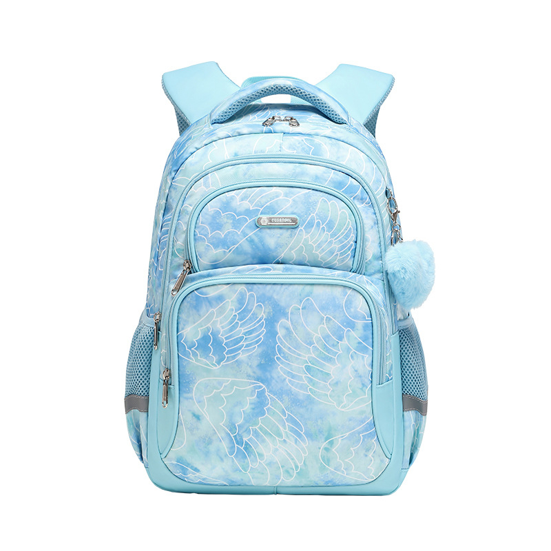 MOK uniszex iskolai hátizsák 3-6. osztály számára - ultra könnyű, Oxford anyag, gerincvédelem, vízálló felület, légpárnás vállpántok