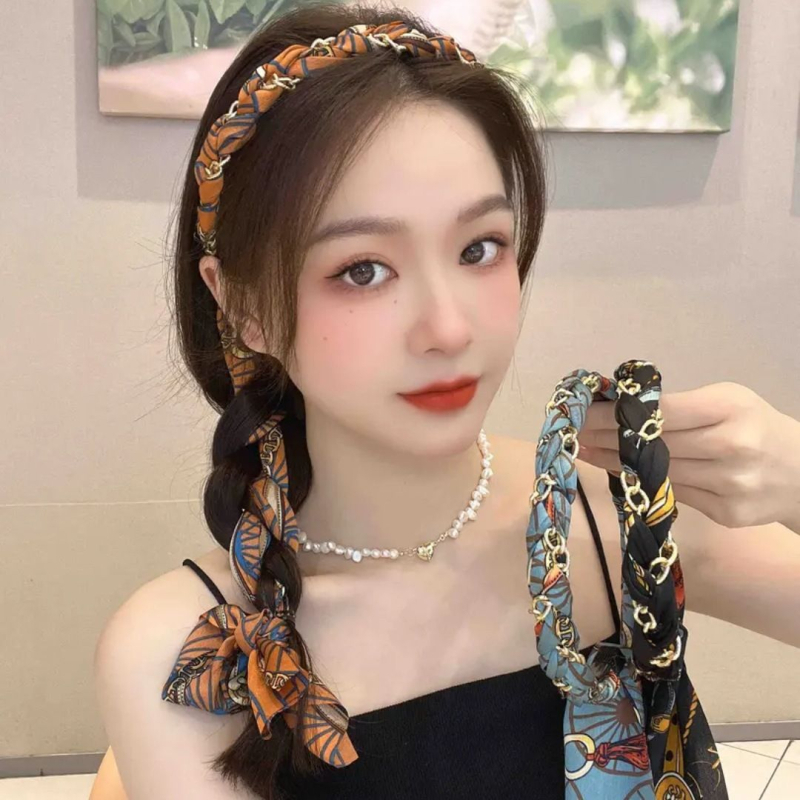 Ръчно изработен платен аксесоар за глава - Jiao Juan Jewelry, Код 202300600801, Пролет 2023