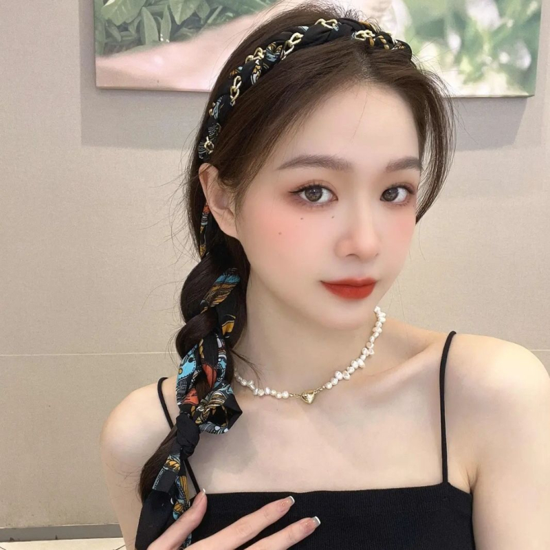 Ръчно изработен платен аксесоар за глава - Jiao Juan Jewelry, Код 202300600801, Пролет 2023