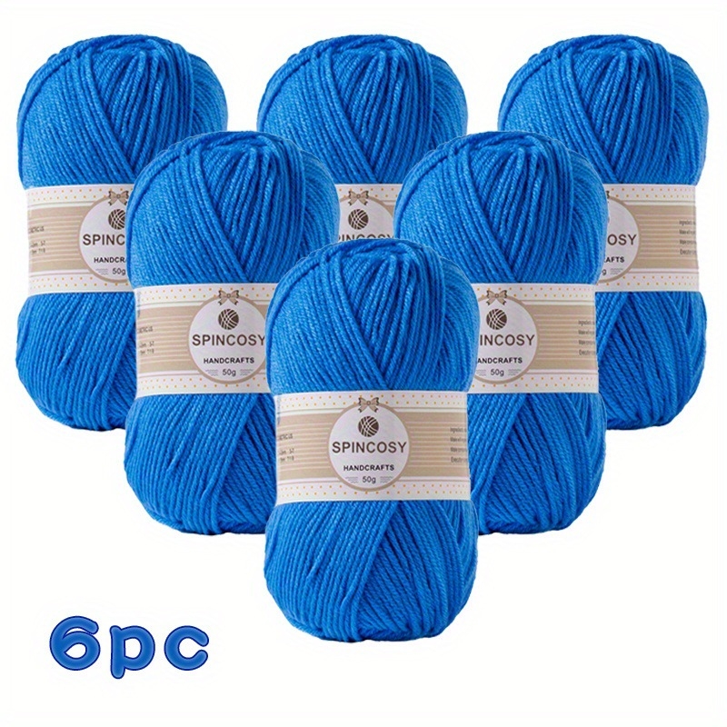 Junji вълнена топка прежда, 4-нишкова, 50 г, DIY ръчно плетене Milk Cotton