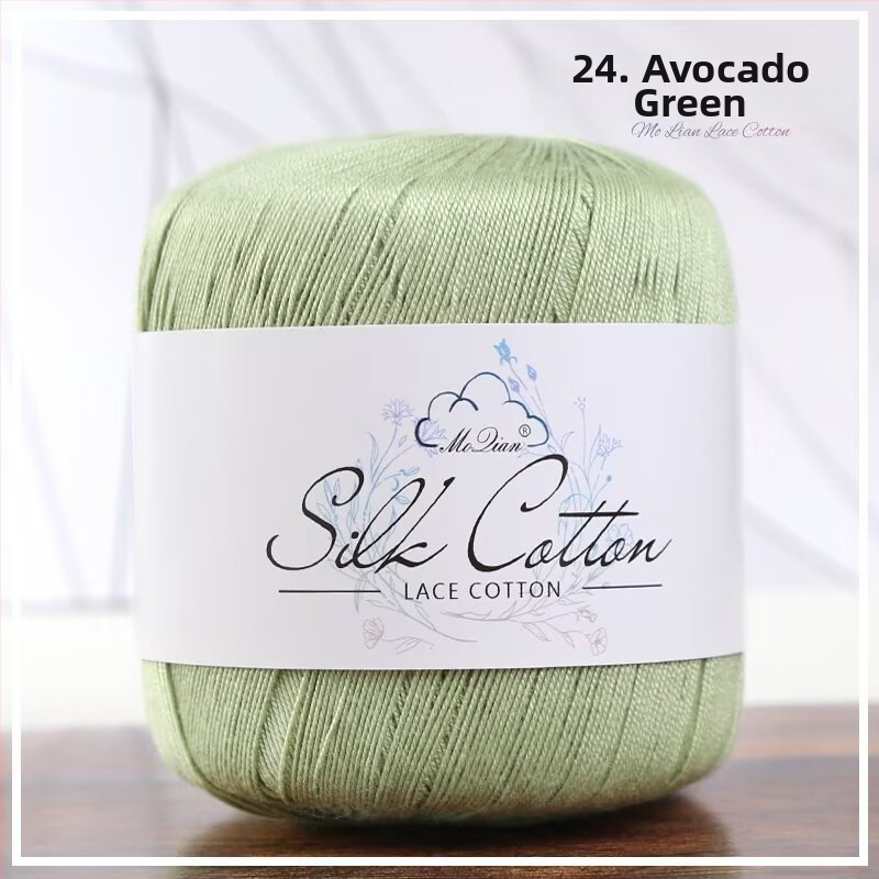 Dadi adīta dzija rokdarbiem — worsted, grupas diegs, ķemēta