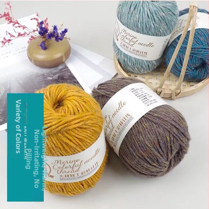 Merino mišinio siūlai, ring-spun, tinkami audimui ir mezgimui, kilmė Hebei