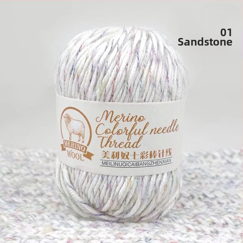 Merino mišinio siūlai, ring-spun, tinkami audimui ir mezgimui, kilmė Hebei