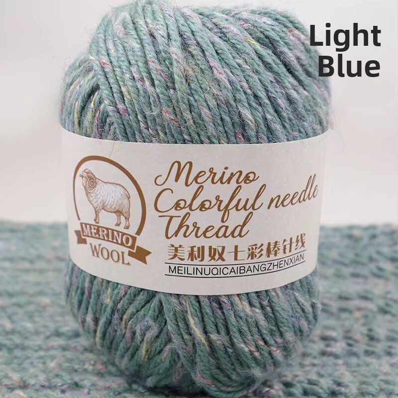 Merino mišinio siūlai, ring-spun, tinkami audimui ir mezgimui, kilmė Hebei