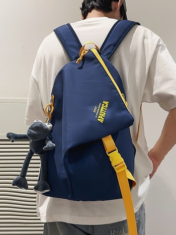 Dicarlo unisex νάιλον σακίδιο πλάτης, αδιάβροχο, χωρητικότητα κάτω από 20 L, κατάλληλο για φορητό 10 ιντσών, καμπύλοι ιμάντες ώμων