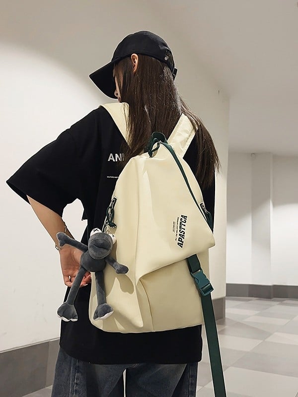 Dicarlo rucsac universal din nylon, impermeabil, capacitate sub 20 L, pentru laptop de 10 inch, curele umăr curbate