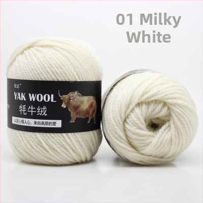Yak velvet 3 pavedienu vilnas dzija adīšanai un tamborēšanai, worsted spun, rolēs