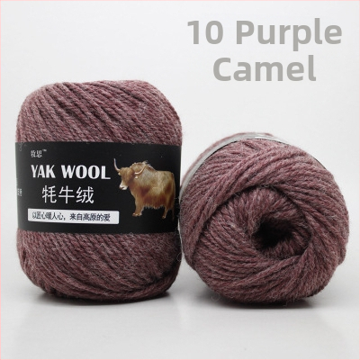 Yak velvet 3 pavedienu vilnas dzija adīšanai un tamborēšanai, worsted spun, rolēs